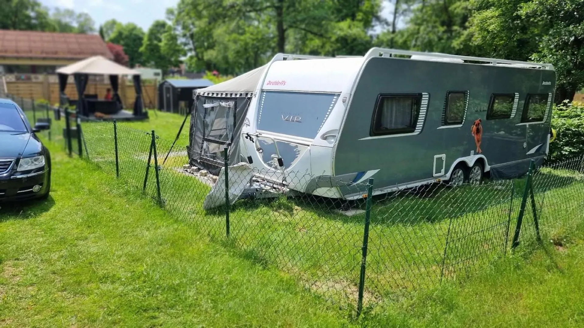 Apartment Klimatisierter Caravan Mit Umzaeuntem Stellplatz Untergriesbach