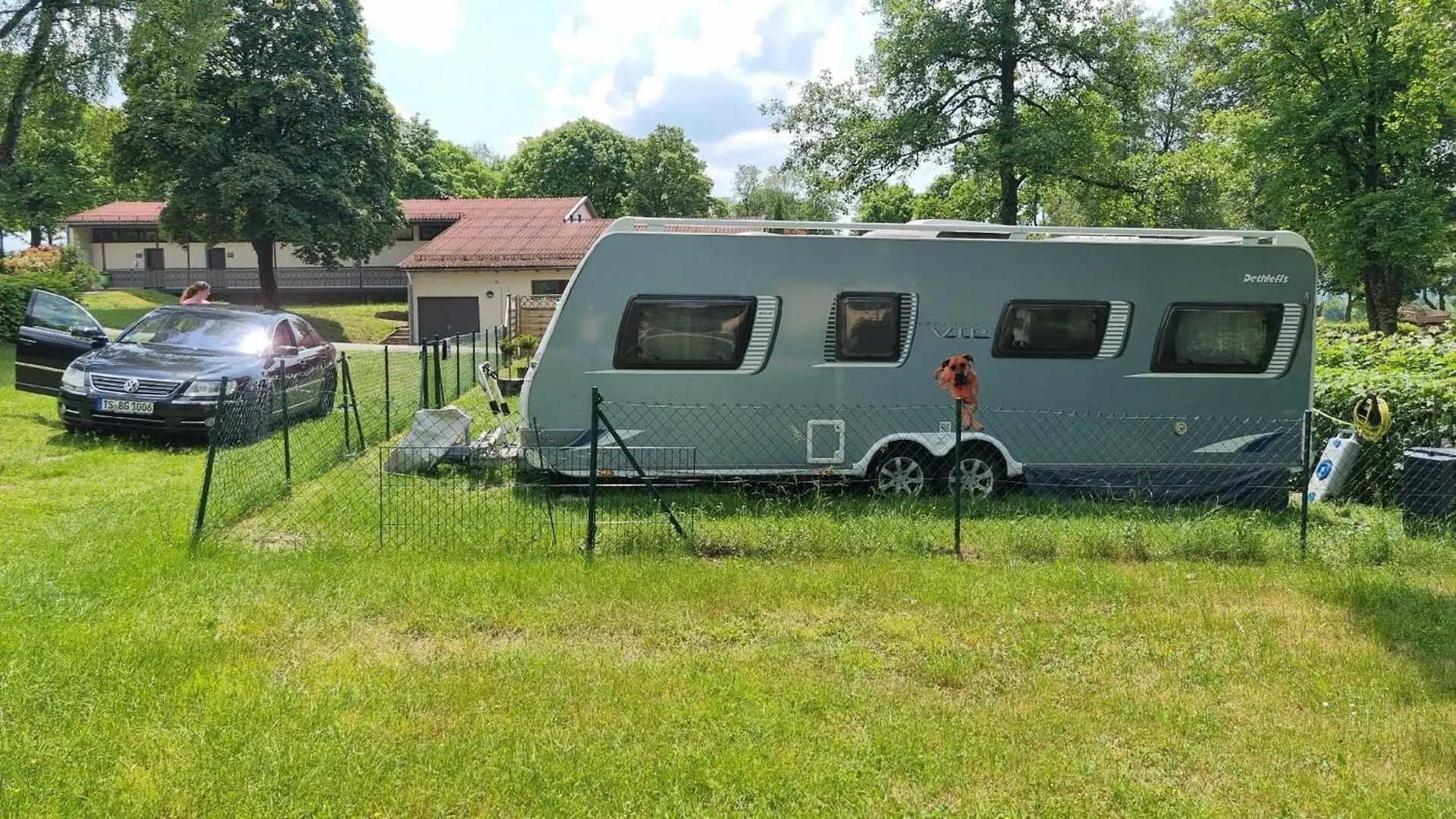 Klimatisierter Caravan Mit Umzaeuntem Stellplatz Untergriesbach 0*,